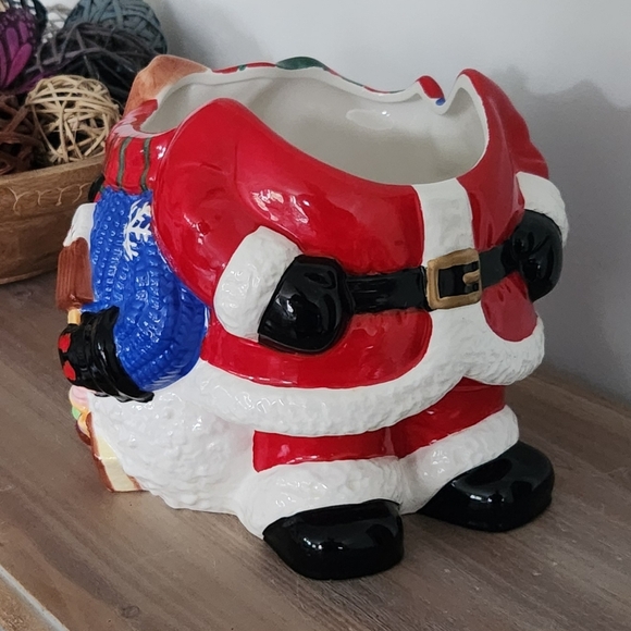 🎄🍪 Vintage 3D Christmas Cookie Jar – Mr. Moose, Santa & Frosty Amazing Design - Picture 7 of 16